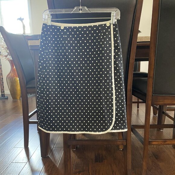 J. G. Hook Reversible Wraparound Skirt, Size 4 - Picture 3 of 4